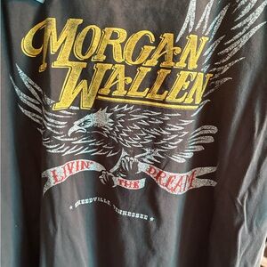 DAYDREAMERS XS DARK GRAY Graphic Tee with Gold and White Accents NEW!